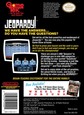 Jeopardy! (USA) (Rev 1) box cover back